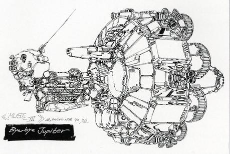 Kazutaka Miyatake – Diseños conceptuales para Space Battleship Yamato