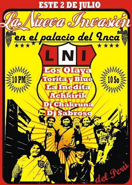 este 2 de julio Punto aparte en la Nueva invasión, en el palacio del Inca