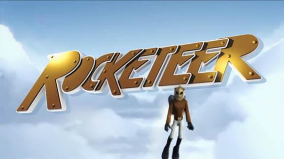 Un homenaje animado a Rocketeer