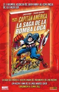 Panini presenta Marvel Gold. El Capitán América. La Saga de la Bomba Loca