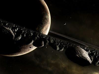 La destrucción de una gran luna creó los anillos de Saturno