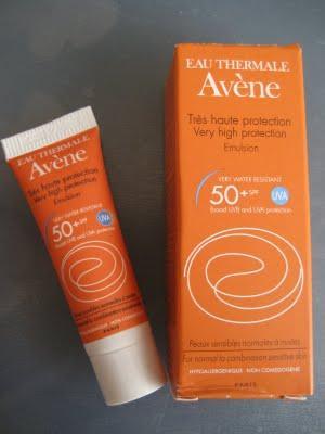 Protectores solares AVÈNE a prueba Protectores solares AVÈNE a prueba