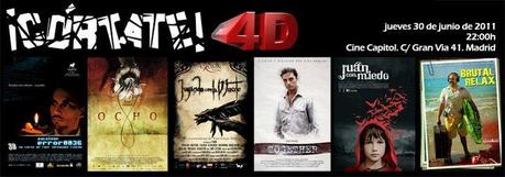 cortate ¡CÓRTATE! 4D: Evento de cortometrajes 3D en Madrid
