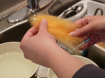 Diy: un ramo de bolas de fieltro imitando a la Craspedia