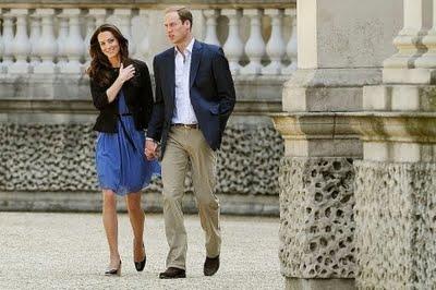 Primera gira internacional de los  duques de Cambridge