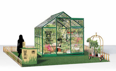 Se innaugura un hotel para plantas.