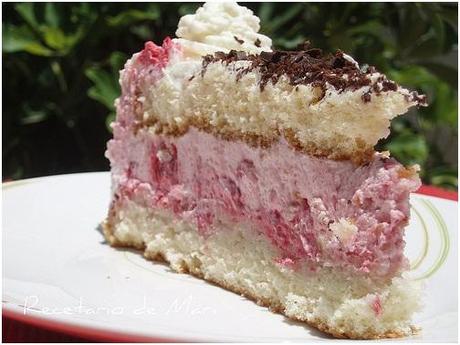 TARTA DE HELADO DE FRAMBUESA TARTA DE HELADO DE FRAMBUESA