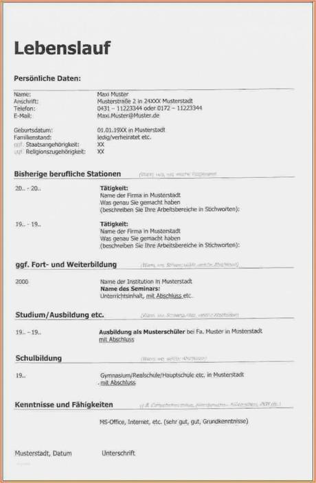 Lebenslauf Handschriftlich Muster Sie Können Auch In Ms Word Für Ihre Perfekt Pläne Schneider