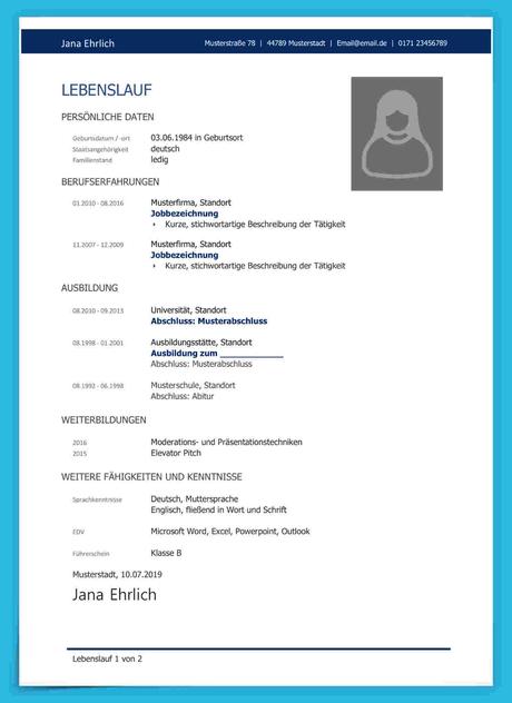 Lebenslauf Für Word Diese Können Sie In Microsoft Word Für Ihre Wunderbar Ideen Anpassen
