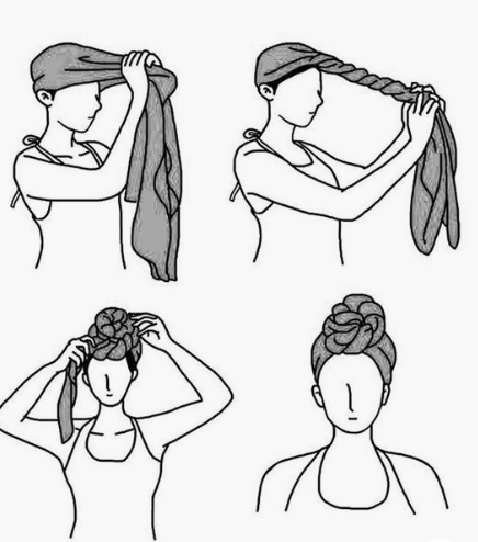 Pañuelos, turbantes y vinchas, los salvadores capilares de la cuarentena.