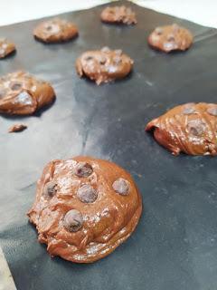 Cookies de chocolate con 3 ingredientes - Sin lácteos ni huevo