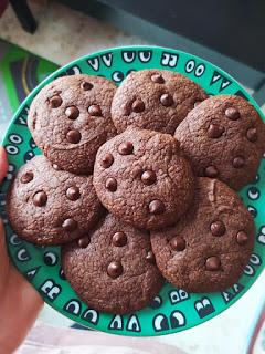 Cookies de chocolate con 3 ingredientes - Sin lácteos ni huevo