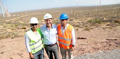 Nélson Cárdenas habitante del campo donde se construye el Parque Eólico da su opinión