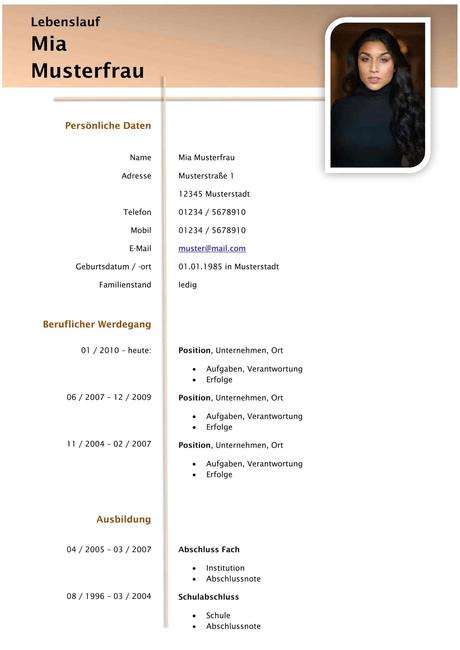 Lebenslauf Heute Muster Dass Sie In Microsoft Word Für Ihre Einzigartig Ideen Personifizieren