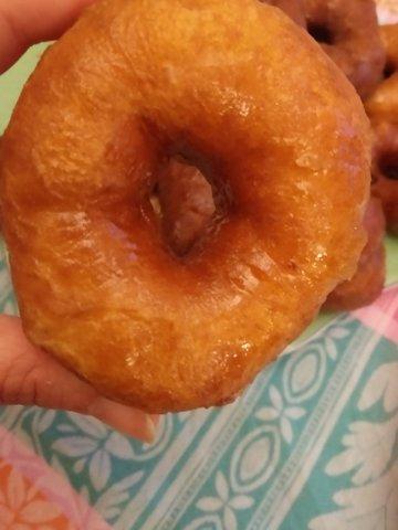 Donuts fritos superfáciles.