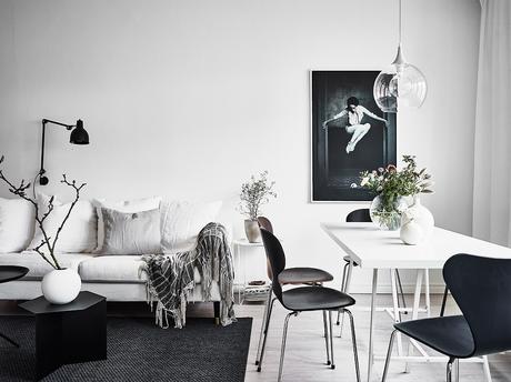 scandinavian style scandinavian little apartment scandi style scandi living pisos pequeños suecos pisos pequeños nórdicos pisos minúsculos escandinavos nordic style nordic interiors interiores pisos pequeños decoración viviendas pequeñas decoración minipisos  