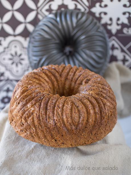 Pan integral en molde de  Bundt Cake.