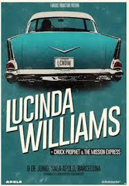 Lucinda Williams y Chuck Prophet and the Mission Express en Sala Apolo