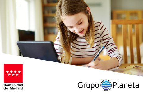 aulaPlaneta ofrece a la Comunidad de Madrid recursos digitales a los centros públicos y concertados