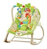 Fisher-Price Hamaca crece conmigo monitos divertidos, silla para bebé (Mattel CBF52)