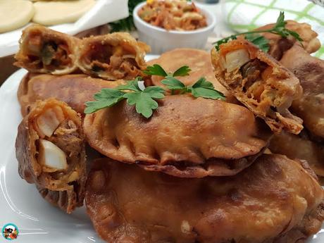 Empanadillas de atún y huevo