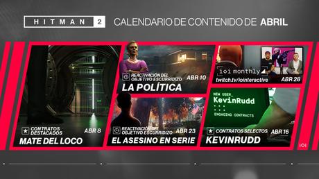 Hitman 2 recibe nuevo contenido