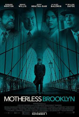 HUÉRFANOS DE BROOKLYN (Motherless Brooklyn) (USA, 2019) Negro, Intriga, Político