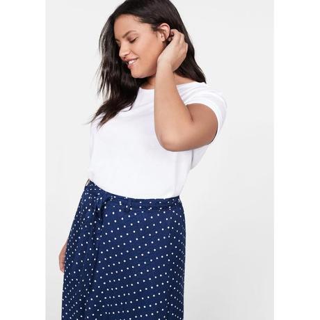 Falda Volantes Lunares Zara