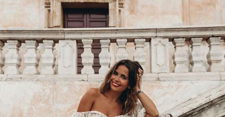 Falda Volantes Lunares Zara