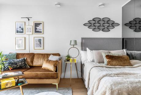 Un estudio de 20m2 con una terraza espectacular