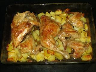 POLLO ASADO A LA CERVEZA