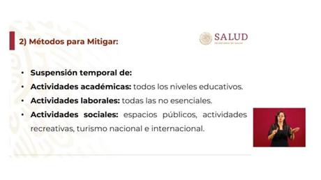 Coronavirus en América: México alcanzará el pico máximo de la epidemia antes del 10 de mayo