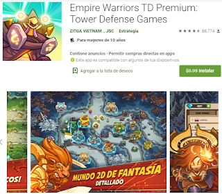 Juegos gratis para Android en la Play Store (16 de abril de 2020)