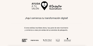 #UnidosPorNuestraPasion un plan de solidaridad para las peluquerías del País #UnidosPorNuestraPasion un plan de solidaridad para las peluquerías del País