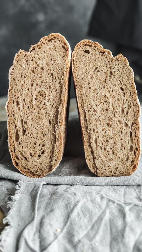 Pan rústico con harina panificable