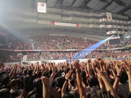 Vídeos de conciertos: Foo Fighters el 6 de julio de 2011 en el Palacio de los Deportes de Madrid