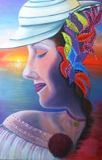 Pollera Montuna panameña