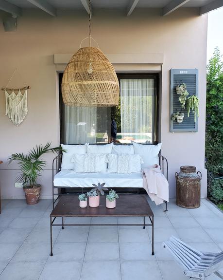 Mi postigo portamacetas y su nuevo color