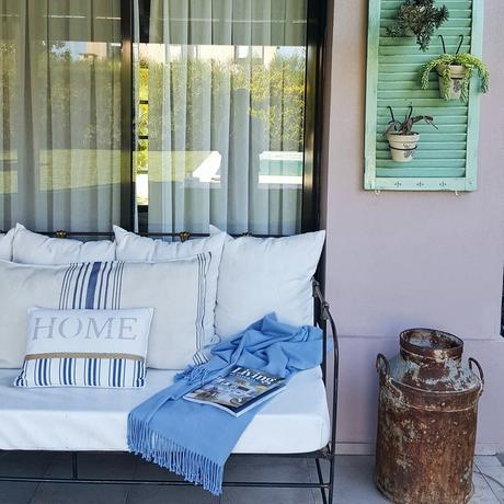 Mi postigo portamacetas y su nuevo color