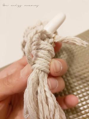 DIY Portaesterilla macramé DIY Portaesterilla macramé