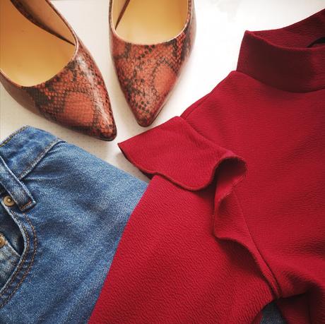 Cómo combino JEANS (vaqueros madre