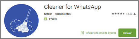 Descarga Cleaner Whatsapp