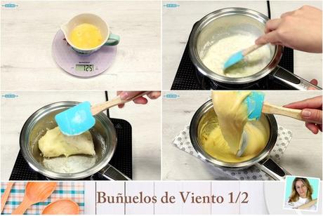 BUÑUELOS de Viento CASEROS Rellenos de CREMA PASTELERA 🤩 Tiernos, Esponjosos y ¡DELICIOSOS!