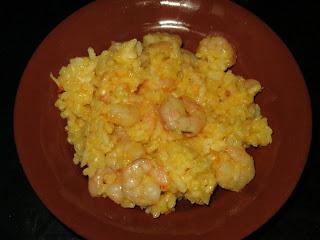 ARROZ FRITO CON GAMBAS