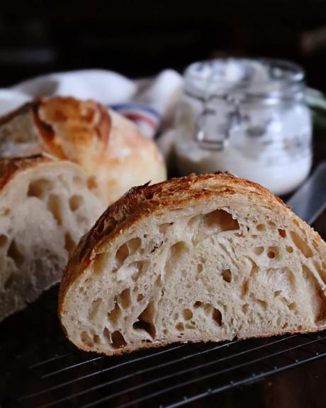 pan casero masa madre