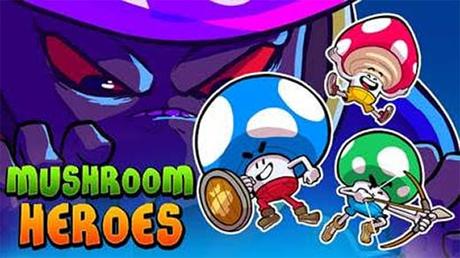 Plataformas y puzles vieja escuela en Mushroom Heroes