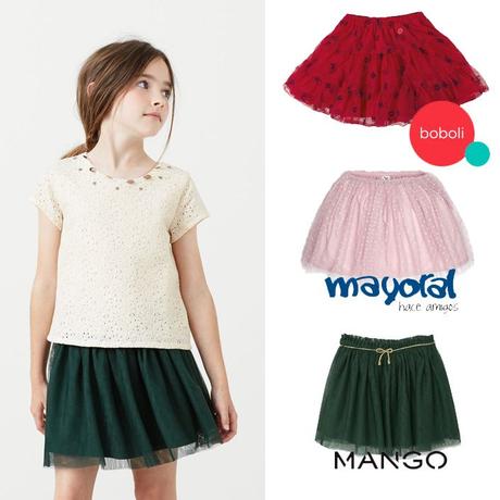 Falda De Tul Verde Militar