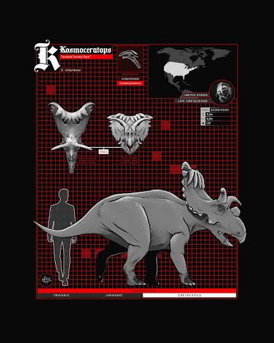 El abecedario dinosauriano de Mateus Cosme