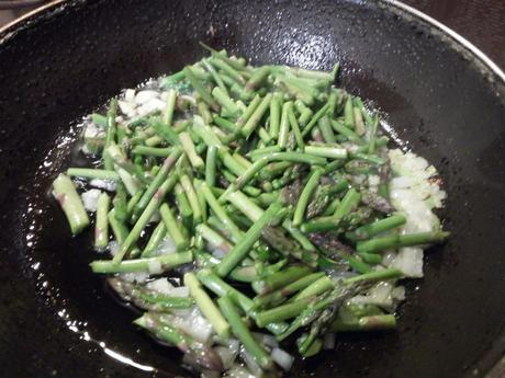 Tortilla de espárragos verdes – Frittata di asparagi