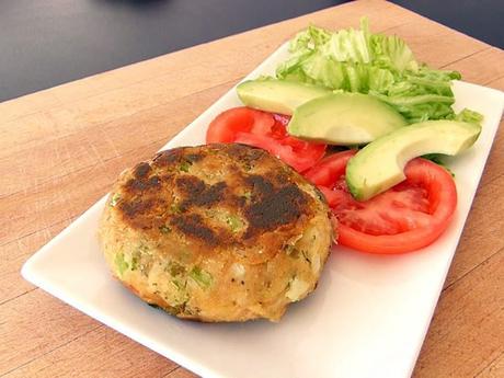 Hamburguesa de atún